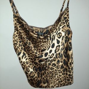 Cheetah tank top